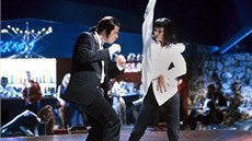 Slavná tanení scéna Umy Thurmanové a Johna Travolty ve filmu Pulp Fiction