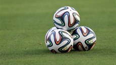 Fotbalové míče, ilustrační snímek