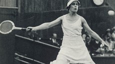 panlská tenisová hvzda Senorita Lili de Alvarezová na snímku z roku 1931 v...