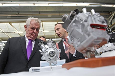 V jihlavském závodu Bosch Diesel, který si pi své letoní návtv prohlédl i prezident Milo Zeman, se vyrábjí mimo jiné vysokotlaká erpadla pro dieselové motory.