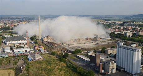 Haly OP Prostjov nkolik vtein po vbuchu dynamitu (28. ervna 2014)