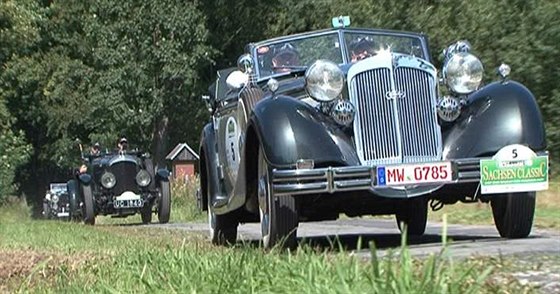 Horch byl jednou z mnoha německých předválečných automobilek. Jeden z vozů se představí i v Holešově. Ilustrační snímek