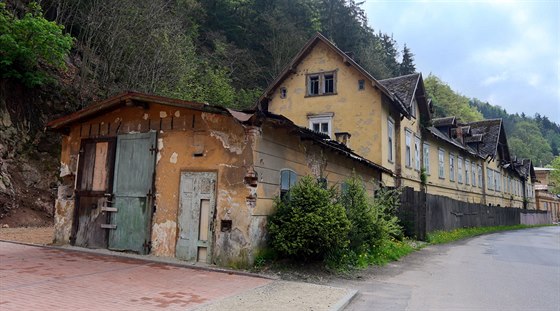 Objekt bývalé hasičské zbrojnice v Kyselce.