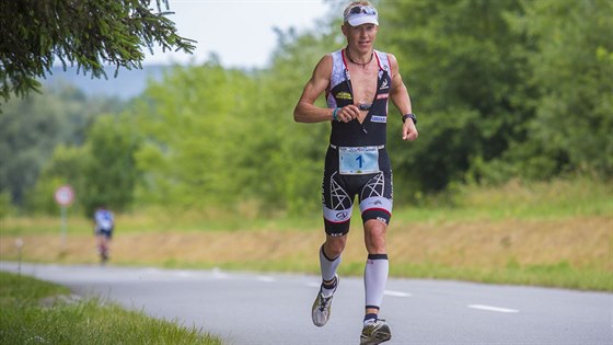 Petr Vabrouek na beckém úseku - ilustraní foto