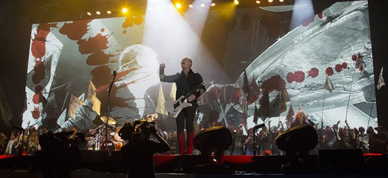 Metallica byla jednou z pekvapivých hvzd letoního Glastonbury (28. ervna...
