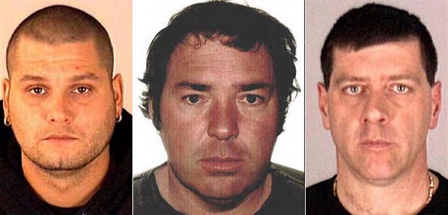 Na snímku z Interpolu je vlevo Yves Denis, uprosted Serge Pomerleau a vpravo...