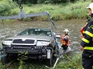 Auto vyproovali hasii z Krnova a Bruntálu. (26.6.2014)