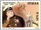 Podobizna detektiva se o mnoho let pozdji objevila na italské dopisní známce.