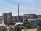 ízená demolice výrobních hal OP Prostjov (28. ervna 2014)
