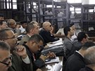 Soud s novinái stanice al-Dazíra (23. ervna 2014)