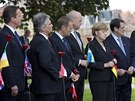 Na pátením jednání Evropského summitu podepíí zástupci Ukrajiny, Moldavska a...