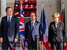 Prezidenty a premiéry 28 lenských zemí EU eká na radnici v Ypres slavnostní...