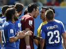 PRO, PRO? Gianluigi Buffon jako kapitán italské fotbalové reprezentace...