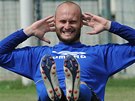 Martin Slavík na prvním tréninku fotbalist Teplic ped novou sezonou. 