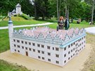 Park Boheminium v Mariánských Lázních si nadělil k narozeninám model zámku...
