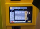 Nový automat na jízdenky ve stanici Národní tída