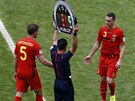 BRZKÉ STÍDÁNÍ. Belgiané museli u v prvním poloase zápasu proti Rusku...