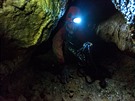 Speleologie, jesky�á�i, zran�ní, záchrana, úraz, cvi�ení.