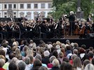 Česká filharmonie ukončila svou 118. koncertní sezonu na Hradčanském náměstí v...