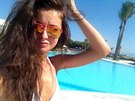 eská Miss 2012 Tereza Chlebovská na dovolené na ostrov Kos