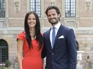 Sofia Hellqvistová a védský princ Carl Philip oznámili zasnoubení (Stockholm,...