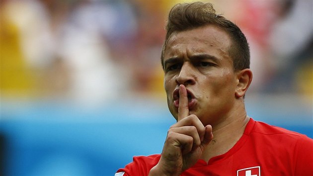 vcarsk stelec Xherdan Shaqiri slav rychl gl.