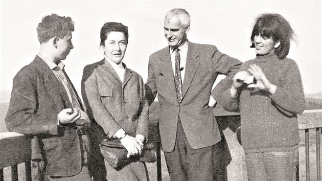 S ochotníky na festivalu Jiráskův Hronov, 1965