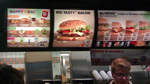 McDonald's Happy Meal stl 79 K, na nkterch mstech zdrail na 85 K.