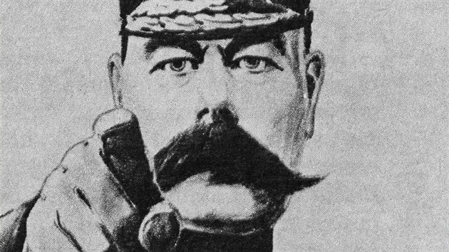 FORTY FOUR OF ONE HUNDRED PHOTOS WORLD WAR ONE CENTENARY TIMELINE-In this undated file photo, a British recruiting poster displays Field Marshal Herbert Kitchener in 1914. The poster reads "Your Country Needs You". Kitchener's Army was a group of all-volunteer soldiers formed in the United Kingdom.