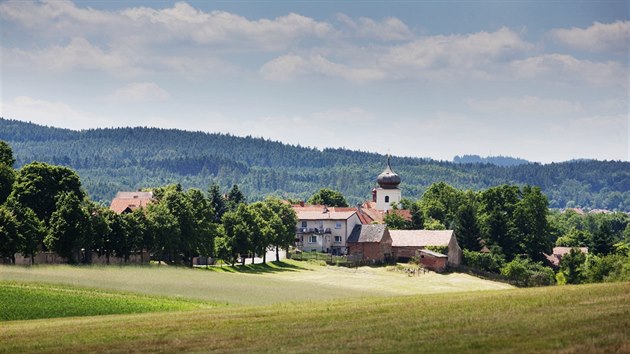 Tak vypadá Viová v souasnosti. Je to obec se zhruba esti sty obyvateli. 