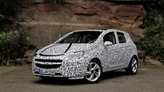 Nový Opel Corsa pi testech