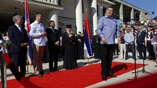 Prezident bosenské Republiky srbské Milorad Dodik bhem svého projevu ve...
