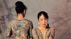 Z knihy Djiny tetování: Pro japonské tetování horimono jsou typické velké