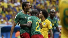 NEPOJEDE. Kamerunský obránce Joel Matip stejn� jako jedm spoluhrá�� odmítl odcestovat na mistrovství Afriky.