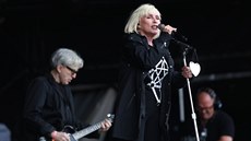 Legendární Blondie vystoupili na Glastonbury v pátek (27. �ervna 2014).