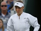 JDE SI PRO PORÁKU. Dánská tenistka Caroline Wozniacká prohrála ve 4. kole...