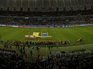 Stadion v Porto Alegre tsn ped výkopem osmifinále MS mezi Nmeckem a...