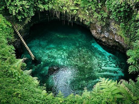 To Sua Ocean Trench, Lalomanu, Samoa