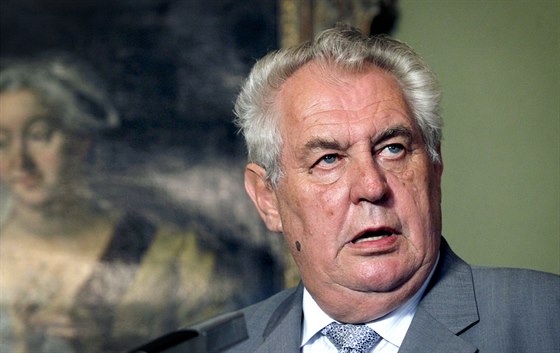 Prezident Milo Zeman.