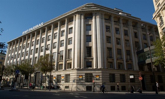 Sídlo nejvtí francouzské banky BNP Paribas v Paríi.