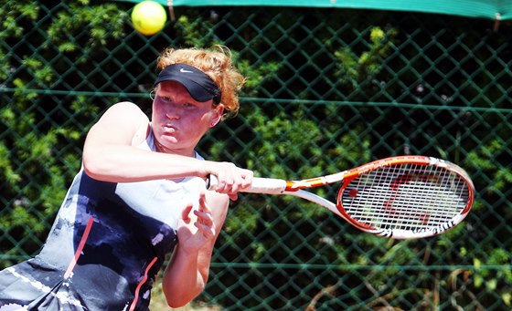 Zuzana Skodopolová Zálabská u popáté vyhrála tenisové mistrovství republiky. 
