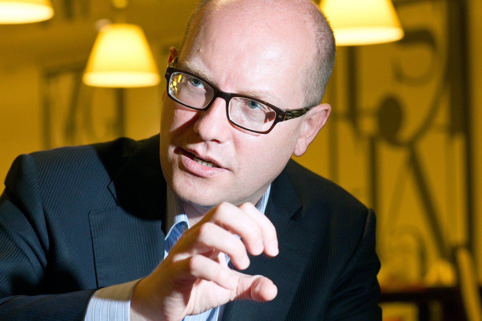 Premiér Bohuslav Sobotka
