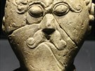 Stáí sochaského díla znázorujícího hlavu Kelta se odhaduje na a 2 300 let.