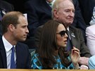 KRÁLOVSKÁ RODINA. Souboj mezi Federerem a Djokoviem sleduje také princ William...