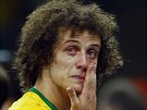 SLZY. Brazilský kapitán pro semifinále s Nmeckem David Luiz opoutl scénu s...