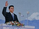 Kim Ir-sen zemel 8. ervence 1994, zstal ovem vným prezidentem a jeho