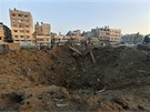 Následky izraelského ostelování v Gaze (9. ervence 2014)
