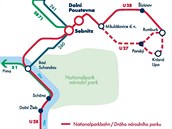 Dráha národního parku - Nationalparkbahn