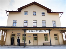 zkokolejn muzeum vzniklo v arelu stanice v Nov Bystici.