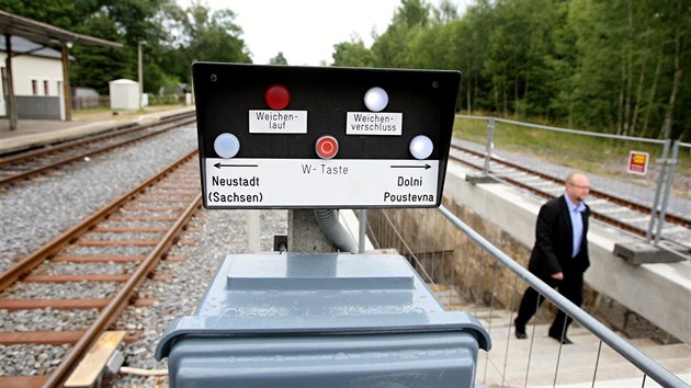 Železniční trať z Dolní Poustevny ve Šluknovském výběžku do sousedního saského Sebnitz byla obnovena po 70 letech.